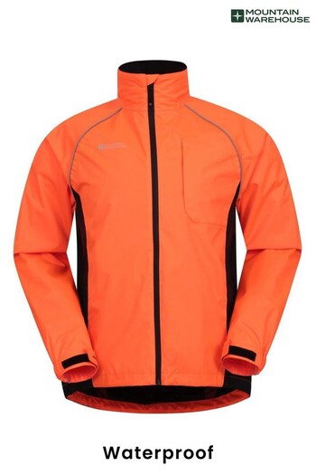 Mountain Warehouse Orange Adrenaline Waterproof Iso-Viz Jacket - Mens (Q30403) | £64