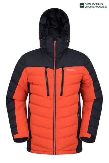 Mountain Warehouse Orange Vulcan II Padded Ski Jacket - Mens (Q30408) | £128