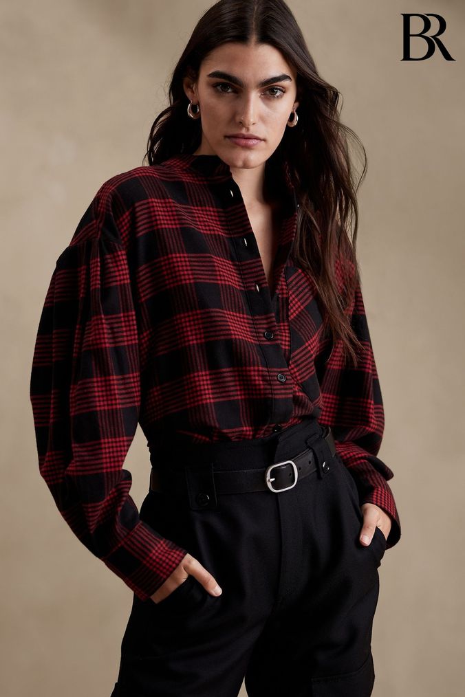 Checked shirt sale womens h