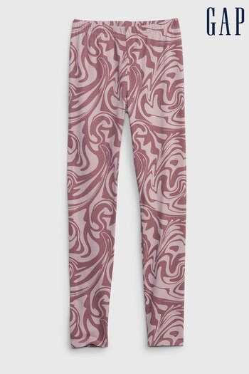 Gap Pink Print Leggings (Q30913) | £10