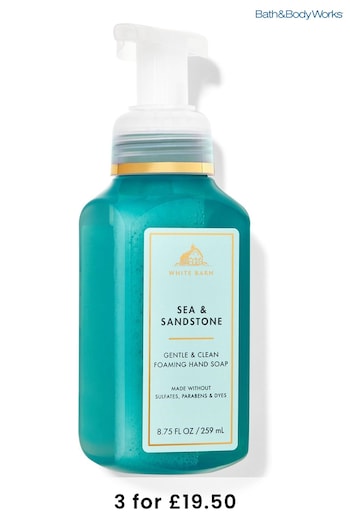 Bath & Body Works Sea And Sandstone Gentle & Clean Foaming Hand Soap 8.75 fl oz / 259 mL (Q30998) | £10