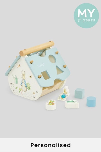 Personalised Peter Rabbit Wooden Shape Sorter by My 1st Years (Q31067) | £38