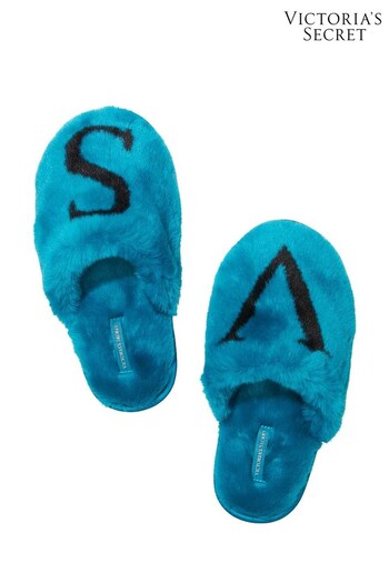 Victoria's Secret Blue Closed Toe Slipper (Q31192) | £35