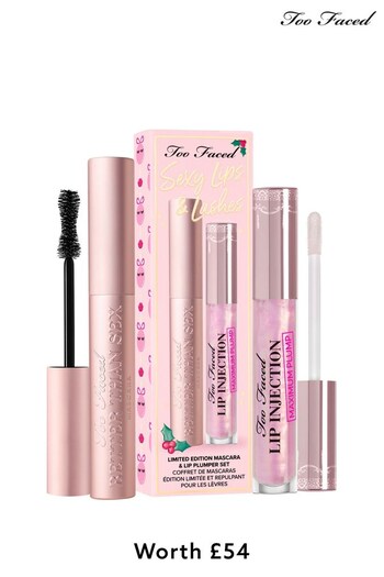 Too Faced Sexy Lips & Lashes Limited Edition Set (Worth £54) (Q31250) | £27