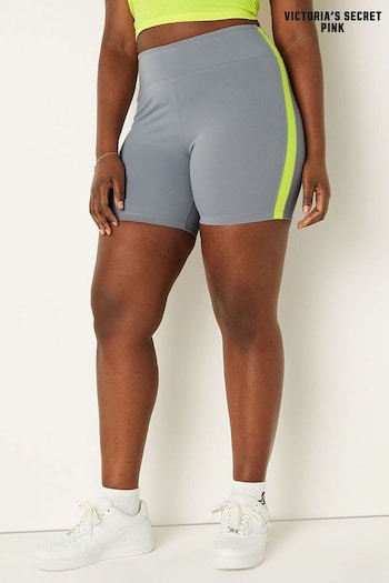 Victoria's Secret PINK Grey Oasis 6" Soft Ultimate High Waist Biker Shorts (Q31444) | £14