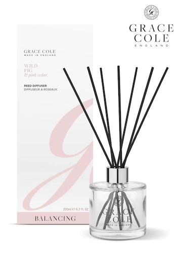 Grace Cole inverno Wild Fig  Pink Cedar Diffuser (Q31524) | £30