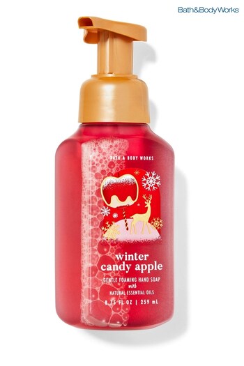 Flowers & Plants Winter Candy Apple Gentle Foaming Hand Soap 8.75 fl oz / 259 mL (Q31743) | £10