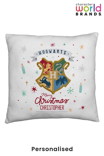 Personalised Harry Potter Christmas Cushion by Character World Brands (Q31847) | £24