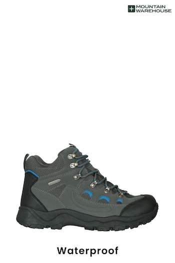 Mountain Warehouse Grey Adventurer Waterproof Boots - Mens (Q31986) | £56