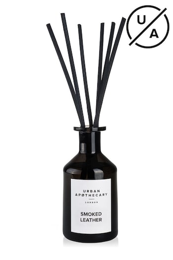 Urban Apothecary Smoked Leather Luxury Diffuser (Q32283) | £45