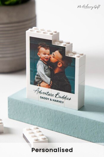 Personalised Building Block Photo Print by No Ordinary Gift (Q32330) | £24