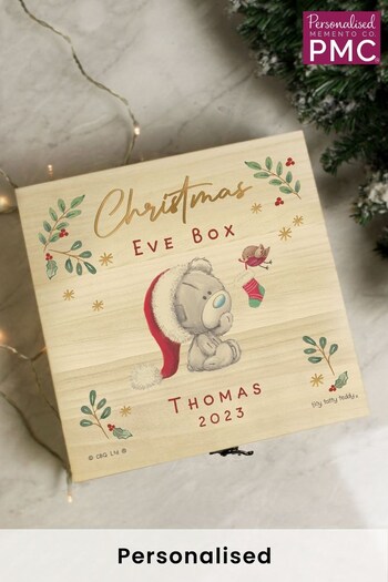 PMC Personalised Tiny Tatty Teddy Christmas Eve Box (Q32386) | £25
