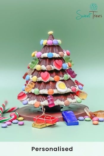 Personalised Christmas Eve Chocolate Tree Decorating Kit by Sweet Trees (Q32421) | £25