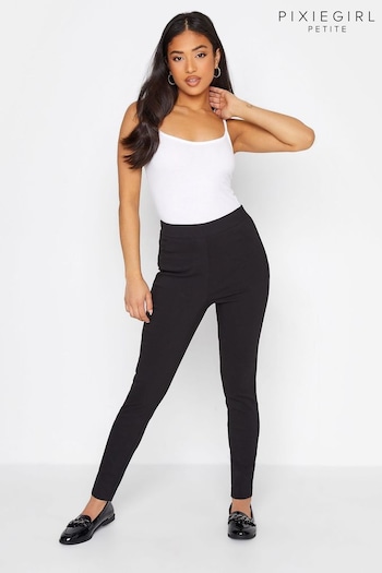 PixieGirl Petite Black Bi Stretch Skinny Trouser (Q32796) | £35