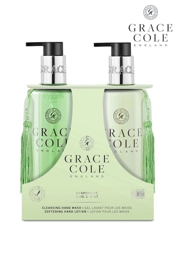 Grace Cole Gocap Grapefruit Lime and Mint Hand Care Duo (Q33159) | £20