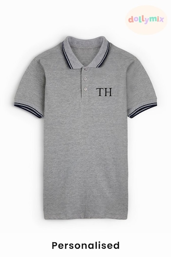 Personalised Mens Polo Shirt by Dollymix (Q33226) | £28