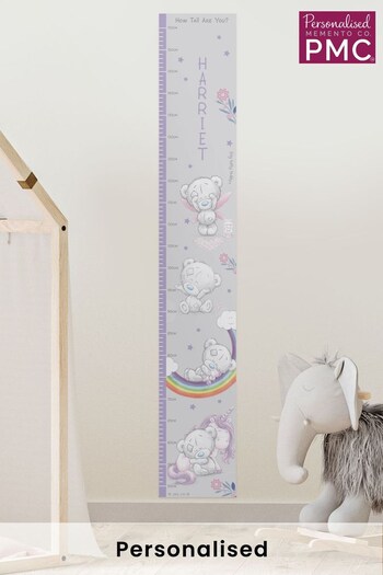 Personalised Unicorn Tiny Tatty Teddy Height Chart by PMC (Q33235) | £12