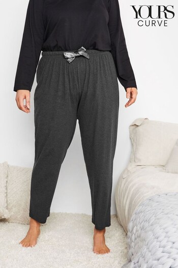 Yours Curve Grey Pyjama Pant (Q33349) | £15
