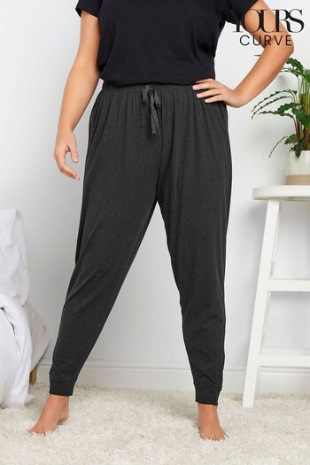 Yours Curve Grey Pyjama Pant (Q33355) | £15