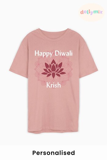 Personalised Womens Diwali T-Shirt by Dollymix (Q33542) | £17