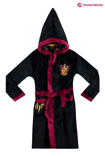 Character Black - Harry Potter Dressing Gown with Hood (Q33731) | £25