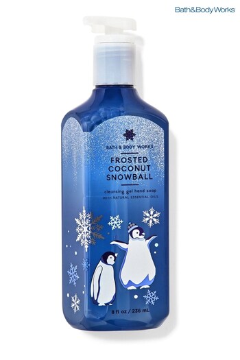 Bath & Body Works Frosted Coconut Snowball Cleansing Gel Hand Soap 8 fl oz / 236 mL (Q33745) | £10