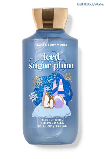 Bath & Body Works Iced Sugar Plum Shower Gel 10 fl oz / 295 mL (Q33898) | £16