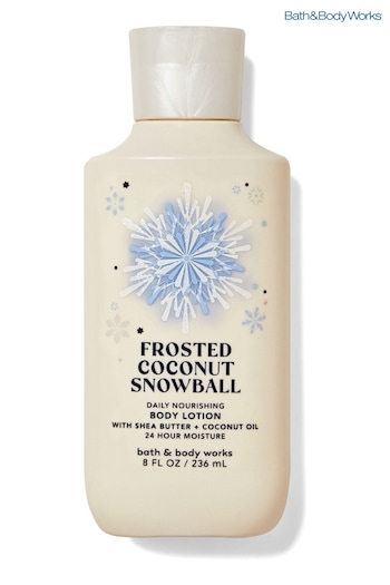 Bath & Body Works Frosted Coconut Snowball Daily Nourishing Body Lotion 8 fl oz / 236 mL (Q33965) | £17
