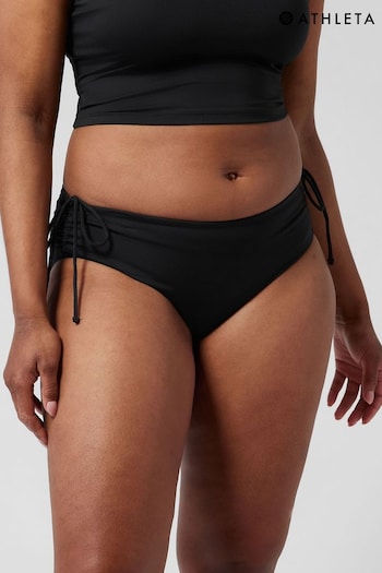 Athleta Black Full Bikini Bottoms (Q34514) | £35