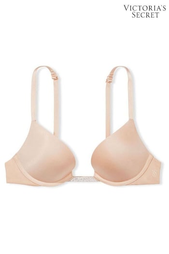 Victoria's Secret Marzipan Nude Smooth Plunge Shine Multiway Bra (Q34781) | £49