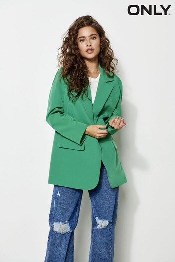ONLY Light Green Tailored Blazer (Q34866) | £46