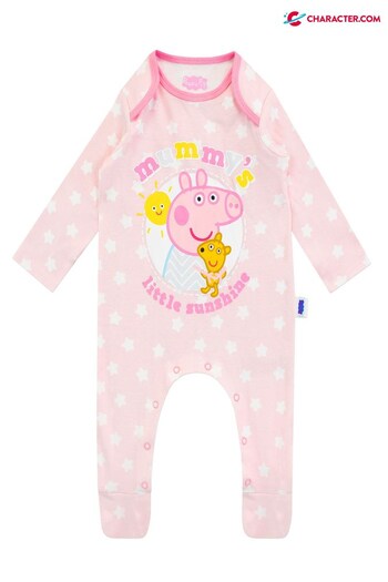 Character Pink Peppa Pig Sleepsuit (Q34926) | £18