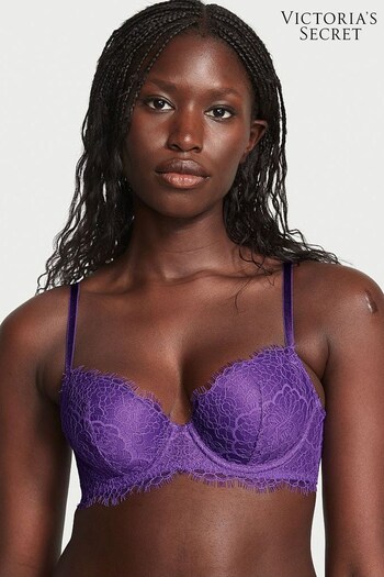 Victoria's Secret Violetta Purple Lace Lightly Lined Full Cup Bra (Q35054) | £49