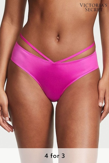 Victoria's Secret Fuchsia Frenzy Cheeky So Obsessed Strappy Cheeky Panty (Q35136) | £14