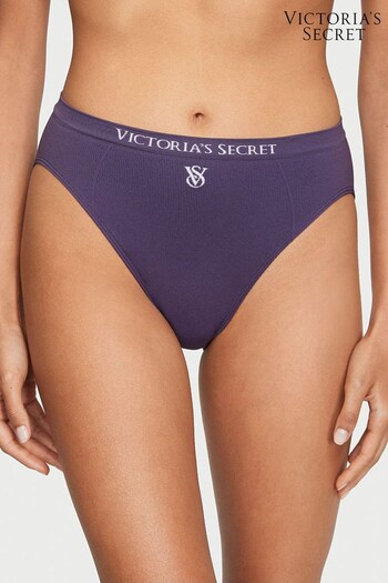 Victoria's Secret Valiant Purple Smooth High Leg Brief Knickers (Q35154) | £14