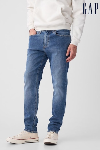 Gap Dark Wash Blue Slim Fit Taper Flex Jeans (Q35321) | £45