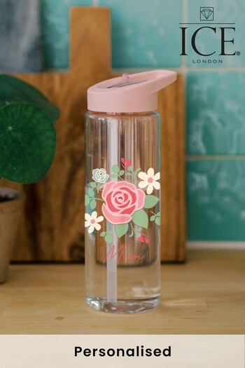 Personalised Bouquet Water Bottle by ICE London (Q35442) | £14