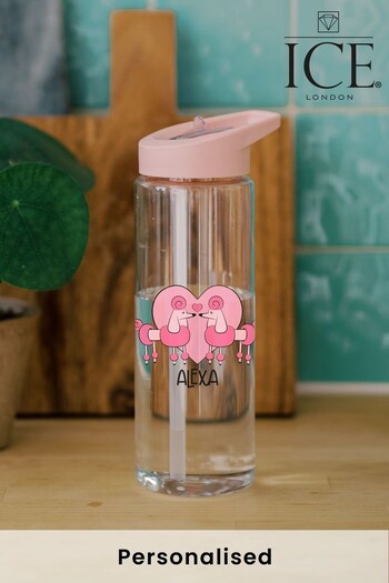 Personalised Poodle Water Bottle by ICE London (Q35444) | £14