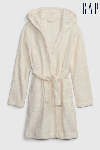 Gap White Recycled Star Robe (Q35682) | £35