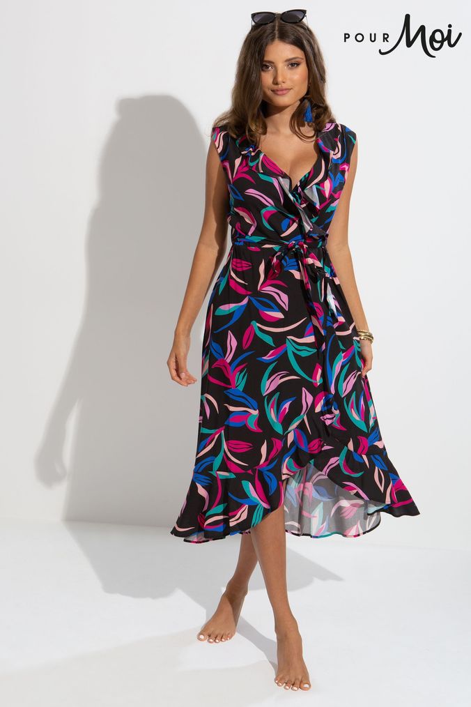 Beach Midi Dresses Beach Midi Stripe Printed Dresses Next UK