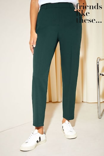 All Womens New In Teal Blue Tailored Straight Leg Trousers (Q35809) | £27