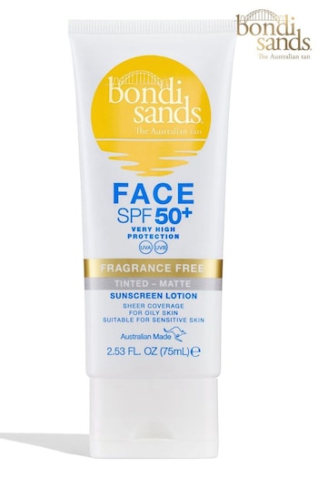 Bondi Sands Tinted SPF 50+ Face Tinted Matte Lotion (Q35980) | £13