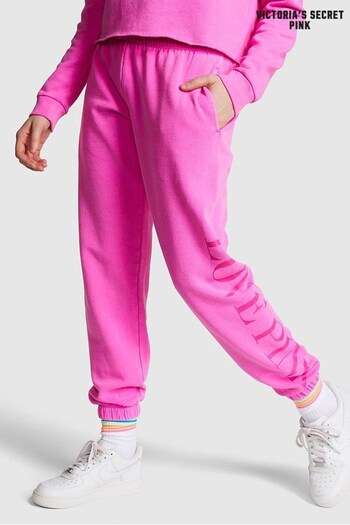 Victoria's Secret PINK Pink Berry Everyday Fleece Classic Joggers (Q35990) | £39