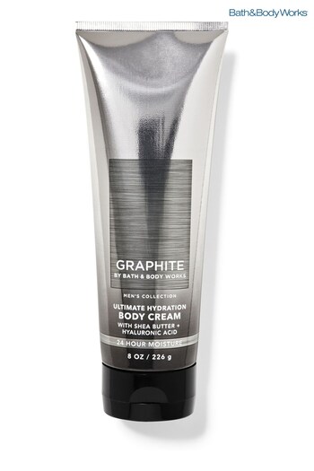 Bath & Body Works Graphite Ultimate Hydration Body Cream 8 oz / 226 g (Q36072) | £18