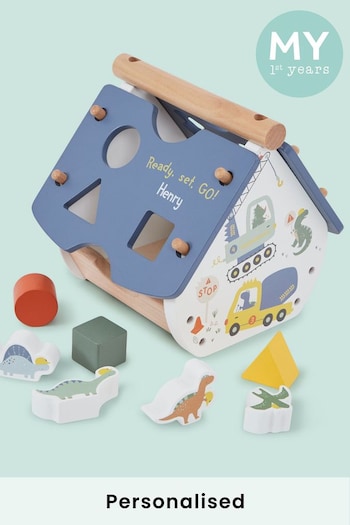 Personalised Dino Shape Sorter by My 1st Years (Q36246) | £34