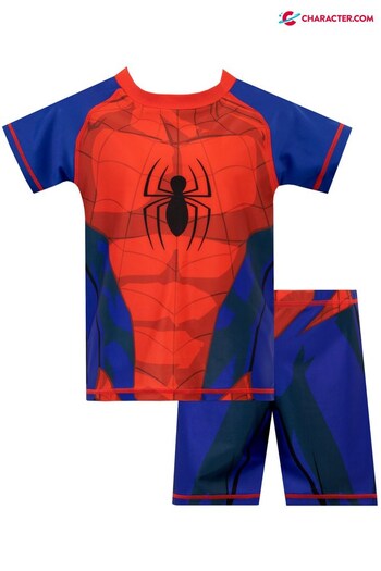 Character Blue - Spider-Man Boy Swim Set (Q36701) | £19