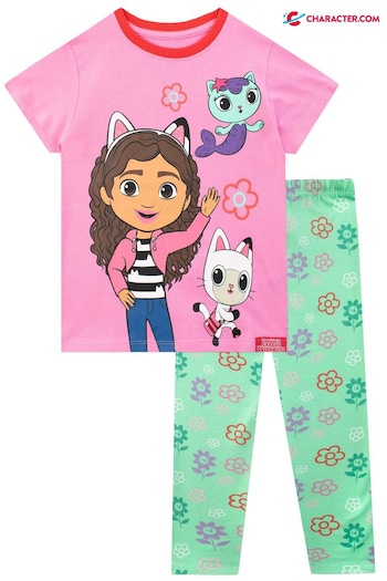 Character Pink T-Shirt and Burberry Leggings Set (Q36712) | £21