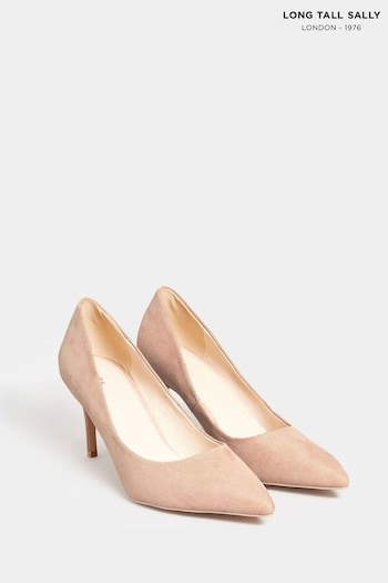 Long Tall Sally Nude Point Court Shoe (Q36808) | £33