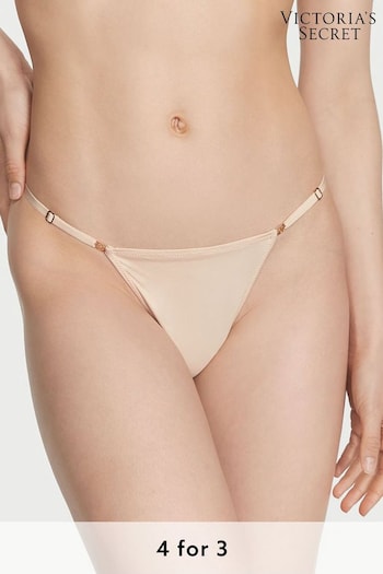 Victoria's Secret Marzipan Nude Smooth Thong Knickers (Q37708) | £14