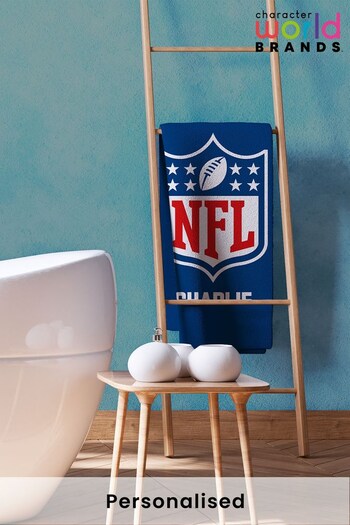 Personalised NFL Logo Towel by Character World (Q37848) | £40